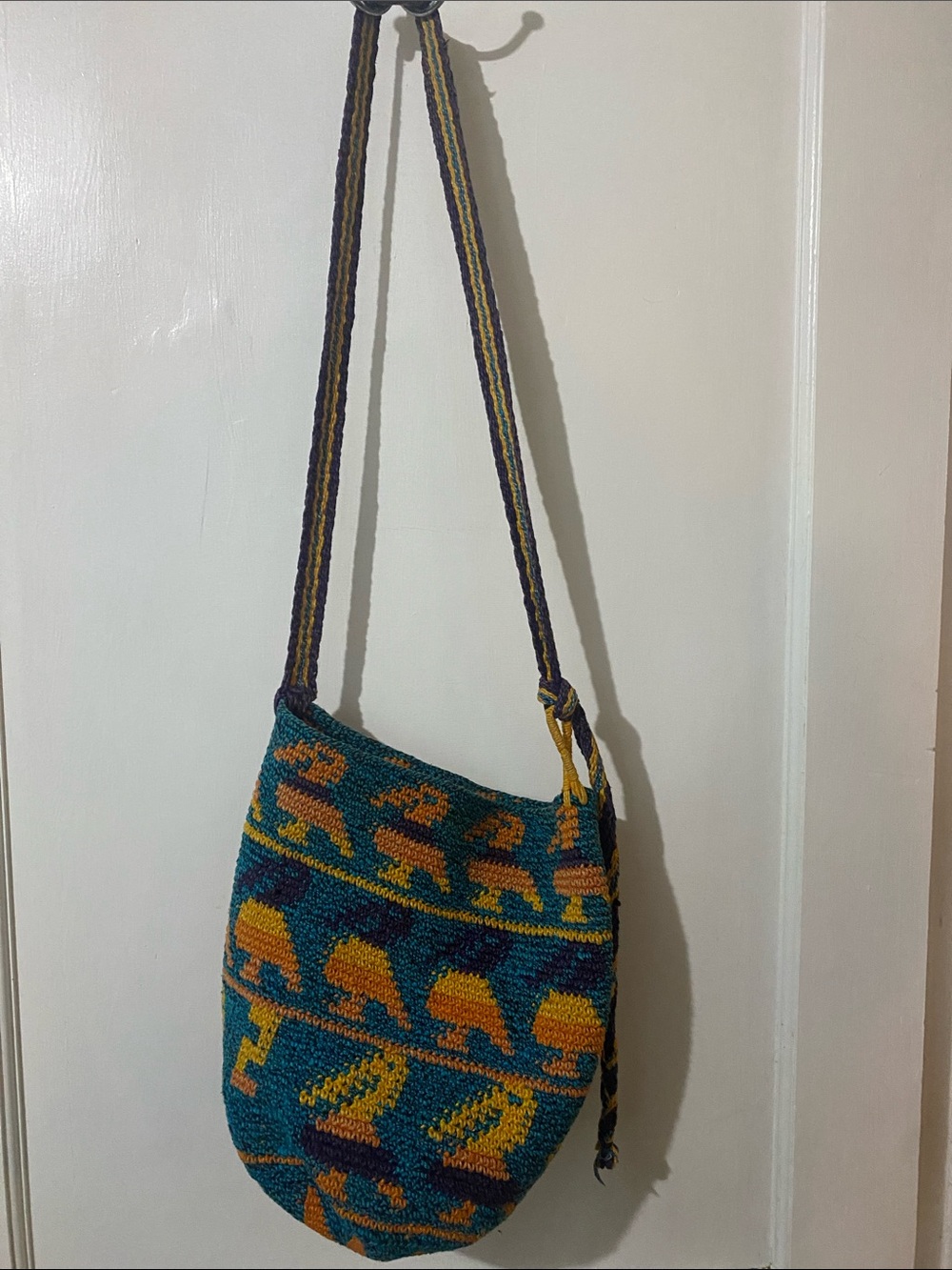 Handmade bucket purse